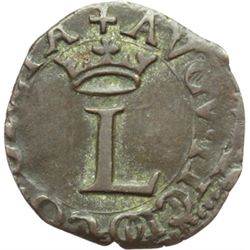 Desana  Agostino Tizzone (1559-1582) Quattrino 1581.