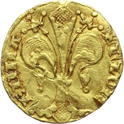 Firenze  Repubblica (1189-1532) Fiorino, Vanni Castellani1410, simbolo: due pastorali decussati con 