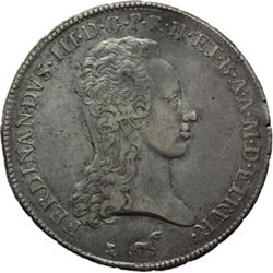 Firenze  Ferdinando III di Lorena (I periodo 1791-1801). Francescone 1798.