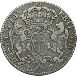 Genova  Dogi Biennali (1528-1797) 2 lire 1792.