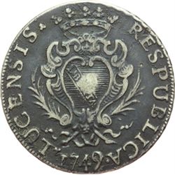Lucca  Repubblica (1369-1799) Scudo 1744.