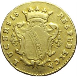 Lucca  Repubblica (1369-1799) Doppia 1750.