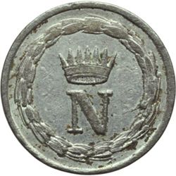 Milano  Napoleone (1805-1814) 10 centesimi 1809.