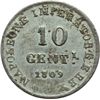 Image 2 : Milano  Napoleone (1805-1814) 10 centesimi 1809.