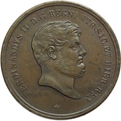 Napoli  Ferdinando II di Borbone (1830-1859) 10 tornesi 1859.
