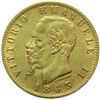 Image 1 : Vittorio Emanuele II  (1861-1878) 20 lire 1863, T.