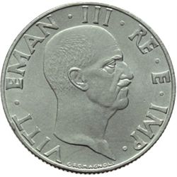 Vittorio Emanuele III (1900-1943) 50 centesimi 1943.