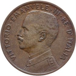 Vittorio Emanuele III (1900-1943) 5 centesimi 1909.