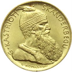 Albania  Zog I (1925-1939) 20 franga 1927