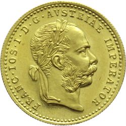 Austria  Francesco Giuseppe (1848-1916) Ducato 1915, restrike.