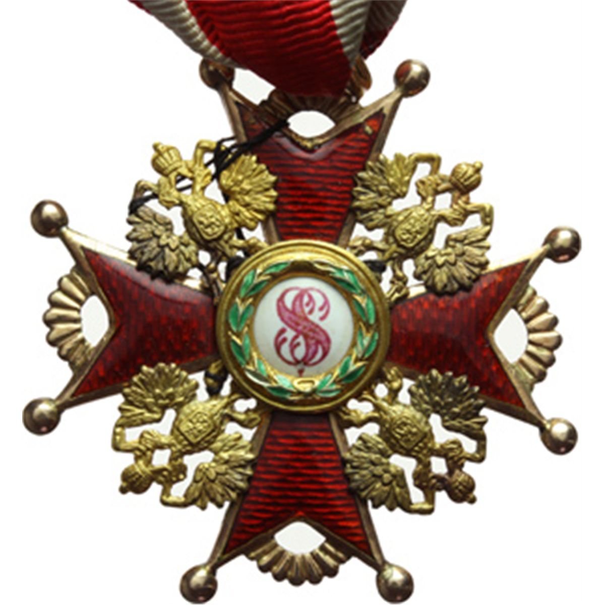 Russia Imperialregio Ordine di San Stanislao Croce di III Classe con