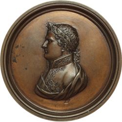 Napoleone I (1804-1815) Medaglia uniface.