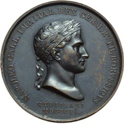 Napoleone I (1804-1815) Medaglia 1806 per la battaglia di Jena.