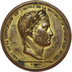 Napoleone I (1804-1815) Medaglia per il rientro delle ceneri da Sant'Elena.