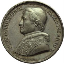 Pio IX  (1846-1878), Giovanni Mastai Ferretti Medaglia annuale A.V