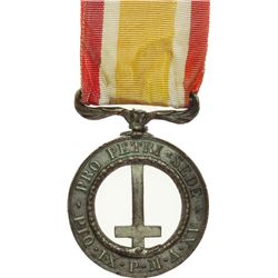 Pio IX  (1846-1878), Giovanni Mastai Ferretti Medaglia detta di \Castelfidardo\"."