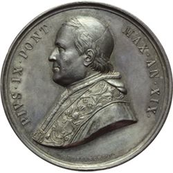 Pio IX  (1846-1878), Giovanni Mastai Ferretti Medaglia annuale A. XIX