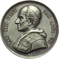 Leone XIII (1878-1903), Gioacchino Pecci Medaglia annuale A.VII