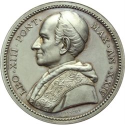 Leone XIII (1878-1903), Gioacchino Pecci Medaglia annuale A.XXIV