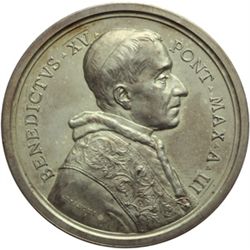 Benedetto XV (1914-1922), Giacomo Della Chiesa  Medaglia annuale. Anno III.