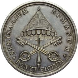 Paolo VI (1963-1978), Giovanni Battista Montini Medaglia s.d. per il Seminario Romano.