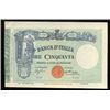 Image 1 : Regno d'Italia 50 lire \con matrice\", 16/10/1935"