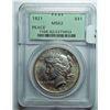 Image 1 : 1921 Peace $  PCGS62