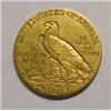 Image 2 : 1909 $2 1/2 GOLD Indian
