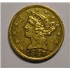 Image 1 : 1847 $5 GOLD