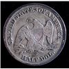 Image 2 : 1858O Seated half $  all original look  PQ coin  XF/AU