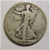 Image 1 : 1921D Walker half $  VG