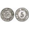 Image 1 : Peru. Republic. Moneda. 5 Centavos 1879. Choice VF.
