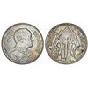 Image 1 : Thailand. King Rama VI. AR 1 Baht 1914. Choice VF, XF. Key fate
