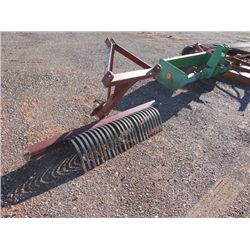KING KUTTER 6' ROCK RAKE;
