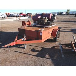 TRAILER MOUNTED PRESSURE WASHER;