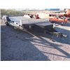 Image 1 : TANDEM AXLE FLATBED TRAILER  ;