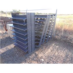 PARTS BIN SHELVES;
