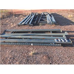 SECTION OF PALLET RACK;