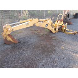 JOHN DEERE BACKHOE IMPLEMENT (NOT IN PROPER WORKING ORDER);