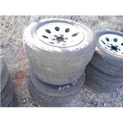 245/70R17 COOPER & WHEELS;