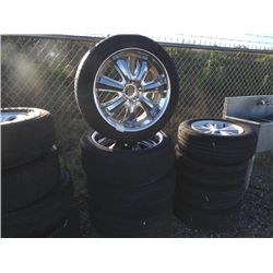 285/45R22 BRIDGESTONE & WHEELS;