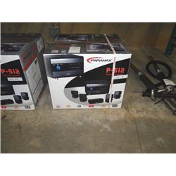 PARAMAZ P-512 SURROUND SOUND SYSTEM;