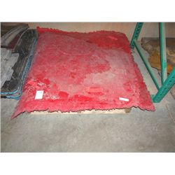 PALLET OF CONCRETE STAMPS;