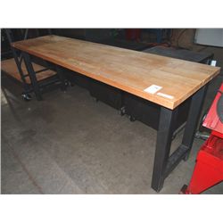 WHIRLPOOL GLADIATOR 8' WORK BENCH;