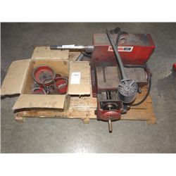 ACCU TURN 8922 ROTOR/DRUM LATHE W/COMPLETE ADAPTER SET;