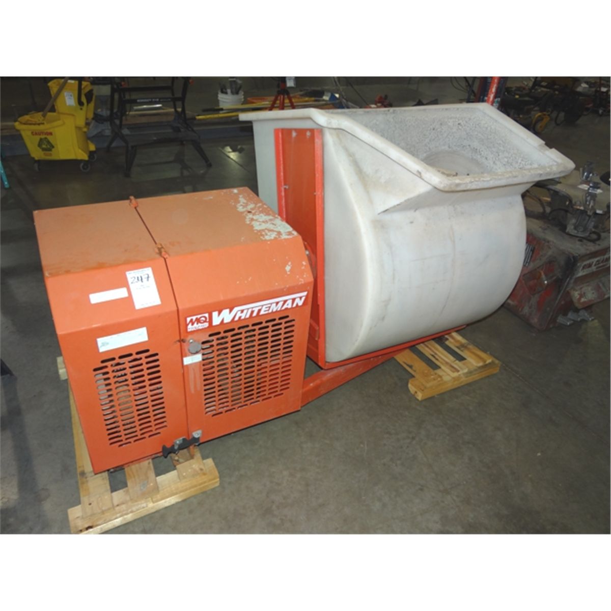 MULTIQUIP WHITEMAN WM900P MORTAR MIXER;