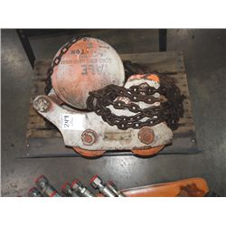 YALE LOAD KING 5 TON CHAIN HOIST;