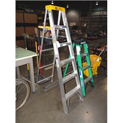 DAVIDSON 6' ALUMINUM STEP LADDER;