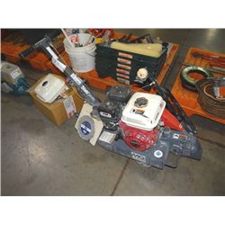 MULTIQUIP SLAB SAVER CONCRETE SAW W/BLADES & NEW GAS TANK;
