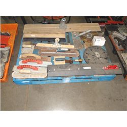 CONCRETE TOOLS, FLOATS, BRUSHES, ETC;